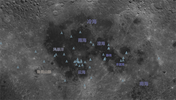 月球地图